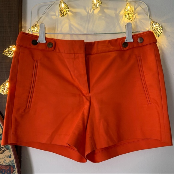 Zara Pants - 🍊 ZARA Basic Orange Colour Shorts